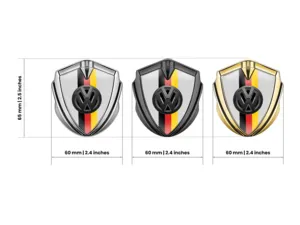 VW Emblemas Metálicos a Medida Estilo Limitado Elegantes